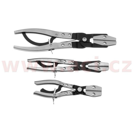 Sada kleští na přiškrcení hadic (3 ks), délky 203 mm, 254 mm, 304 mm