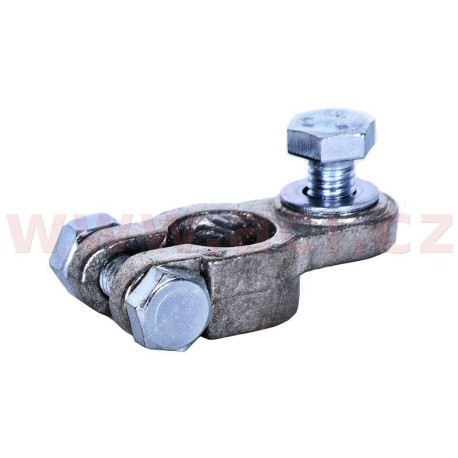 Bateriová svorka + (Peugeot) s vrstvou olova 17.5 mm