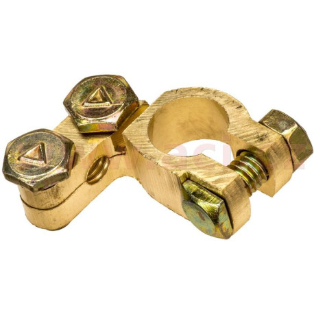 Mosazná bateriová svorka 15.9 mm Clasic -