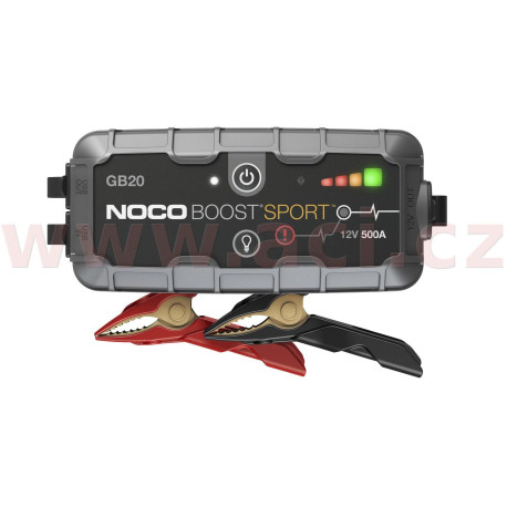 Startovací box + power banka, startovací proud 500 A, NOCO GENIUS BOOST SPORT GB20 (NOCO USA)