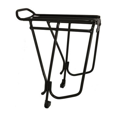 Trubkový nosič brašen LUGGAGE RACK ALU, OXFORD (kompatibilní s koutouč brzdami a ráfky 26 až 29", černý)