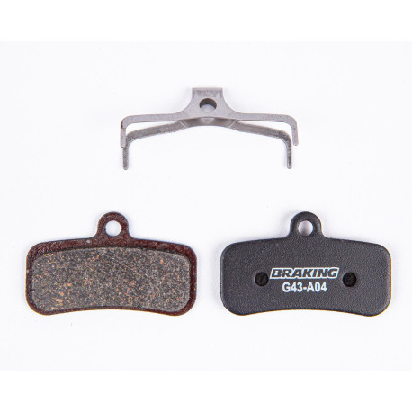 Brzdové destičky pro systémy SHIMANO, BRAKING (směs Organic) 2 ks v balení