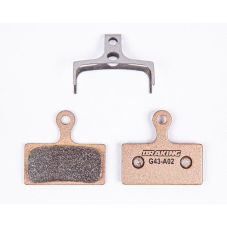 Brzdové destičky pro systémy SHIMANO, BRAKING (směs Sintered Race) 2 ks v balení