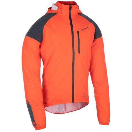 Bunda VENTURE WATERPROOF, OXFORD ADVANCED (červená fluo/černá)
