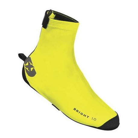 Voděodolné návleky přes cyklo boty a tretry BRIGHT SHOES 1.0, OXFORD (žluté fluo)