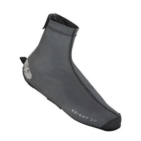 Voděodolné návleky přes cyklo boty a tretry BRIGHT SHOES 2.0, OXFORD (černé reflexní)