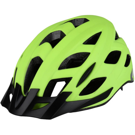 Cyklo přilba METRO-V, OXFORD (žlutá fluo matná)