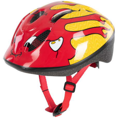 Cyklo přilba LITTLE DEVIL, OXFORD, dětská (červená/žlutá)