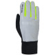 Rukavice BRIGHT GLOVES 2.0, OXFORD (černá/reflexní/žlutá fluo)