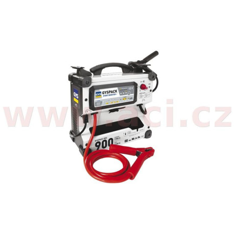 Startovací zdroj s integrovanou nabíječkou vnitřní baterie GYSPACK PRO 900 12 V 3100A