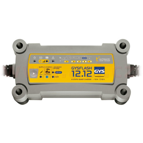 Nabíječka GYSFLASH 12.12, 12 V, 20-250 Ah, 12 A
