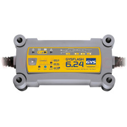 Nabíječka GYSFLASH 6.24, 6/12/24 V, 15-170 Ah, 6/12 V 6 A, 24 V 4A