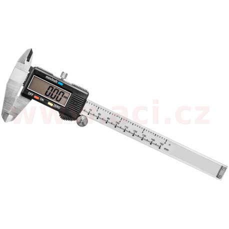 Digitální posuvné měřidlo 150 mm, přesnost 0,01 mm, kovové tělo