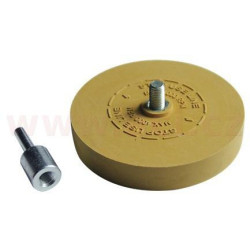 Gumový kotouč na odstranění samolepek průměr 85 mm