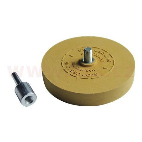 Gumový kotouč na odstranění samolepek průměr 85 mm