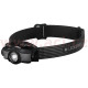 LED LENSER MH5 - outdoorová dobíjecí čelovka černo-šedá, dosvit 180 m, záruka 7 let