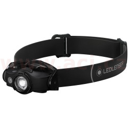LED LENSER MH4 - outdoorová dobíjecí čelovka černo-černá, dosvit 180 m, záruka 7 let