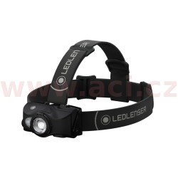 LED LENSER MH8 - outdoorová dobíjecí čelovka černo-černá, dosvit 200 m, záruka 7 let