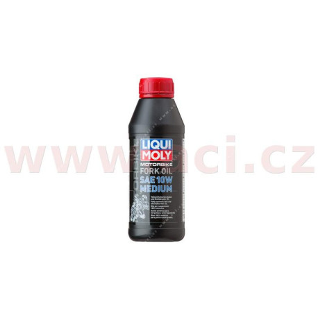 LIQUI MOLY Motorbike Fork Oil 10w Medium - olej do tlumičů pro motocykly - střední 500 ml