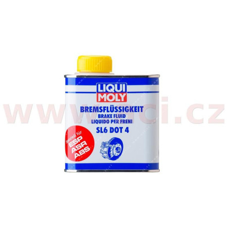 LIQUI MOLY Bremsflüssigkeit SL 6 DOT4 - brzdová kapalina SL6 DOT4, 500 ml