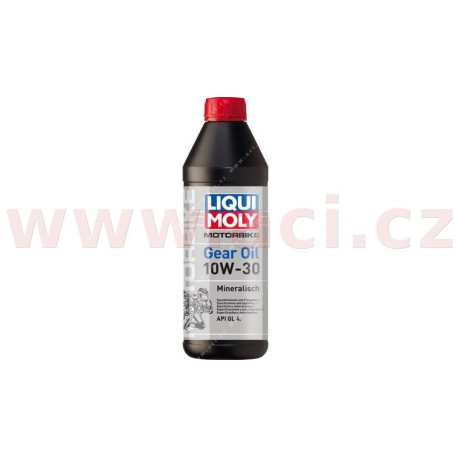 LIQUI MOLY Motorbike Gear Oil 10W-30 - polo syntetický převodový olej 1 l