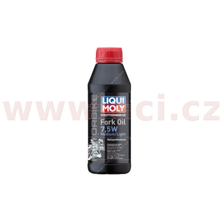 LIQUI MOLY Motorbike Fork Oil 7,5w medium/light - olej do tlumičů pro motocykly - střední/ lehký 500 ml