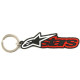 Klíčenka BLAZE KEY FOB, ALPINESTARS (černá/červená)