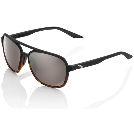 Sluneční brýle KONNOR Matte Translucent Brown Fade, 100% (HIPER stříbrné sklo)