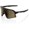 Sluneční brýle S3 Soft Tact Black, 100% (zlaté sklo)