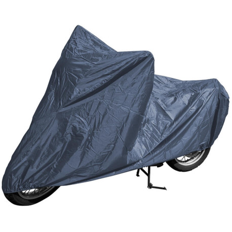 Plachta na motorku (modrá, vel. XL)