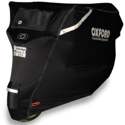 Plachta na motorku Protex Stretch Outdoor s klimatickou membránou, OXFORD (černá)