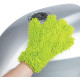 Mycí rukavice NOODLE WASH GLOVE, OXFORD (mikrovlákno, zelená fluo)