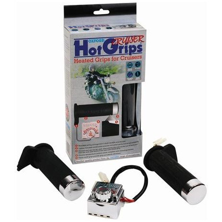 Gripy vyhřívané Hotgrips Cruiser, OXFORD (vnitřní průměr 25,4 mm)