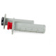 Gripy lock-on R20 Half Waffle, RTECH (šedé, 1 pár)