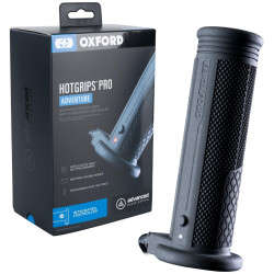 Gripy vyhřívané HOTGRIPS PRO ADVENTURE, OXFORD (s integrovaným ovládáním v rámci gripu)