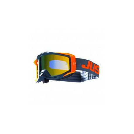 Brýle JUST1 IRIS 2.0 LOGO oranžovo/šedé