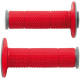 Gripy Full Diamond (dvouvrstvé, extra měkké), RTECH (červeno-šedé, pár, délka 116 mm)