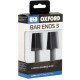 Závaží řídítek Bar Ends 3 s redukcí pro vnitřní průměr 13 a 18 mm (vnější 22 a 28,6 mm), OXFORD (černé, pár)