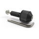 Závaží řídítek Carb Ends 2 s redukcí pro vnitřní průměr 13 a 18 mm (vnější 22 a 28,6 mm), OXFORD (černé, pár)