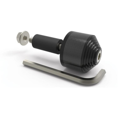 Závaží řídítek Carb Ends 2 s redukcí pro vnitřní průměr 13 a 18 mm (vnější 22 a 28,6 mm), OXFORD (černé, pár)