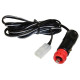 Kabel se zásuvkou 12V pro nabíječky Maximiser a Oximiser, OXFORD (délka kabelu 3 m)