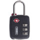 Visací zámek ABUS 146/30 TSA na číselný kód  (tloušťka oka 3 mm), ABUS