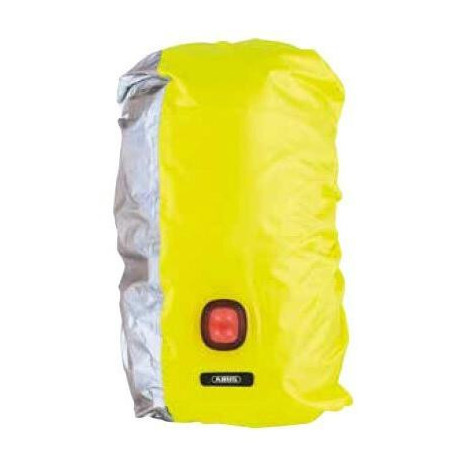 Nepromokavá pláštěnka pro batohy s LED světlem, ABUS