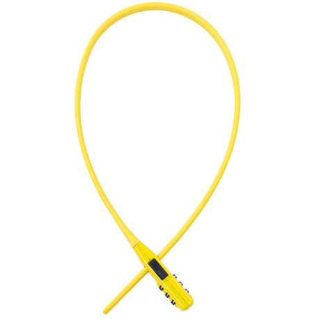 Zámek zdrhovací na přilby a příslušenství COMBI ZIP LOCK, OXFORD (žlutý)