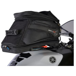 Tankbag na motocykl Q20R Adventure QR, OXFORD (černý, s rychloupínacím systémem na víčka nádrže, objem 20 l)