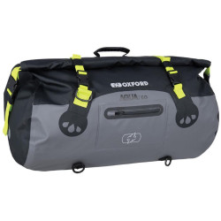 Vodotěsný vak Aqua T-50 Roll Bag, OXFORD (černý/šedý/žlutý fluo, objem 50 l)