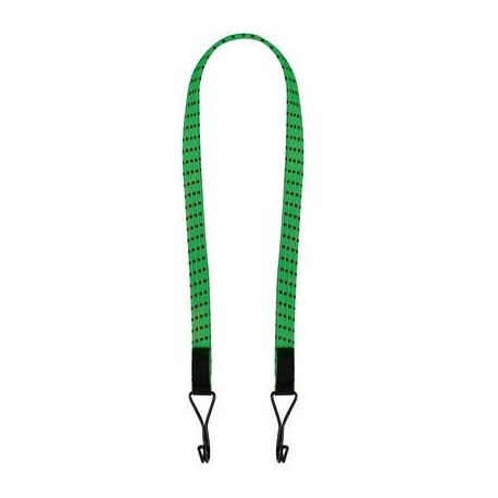 Gumicuk Twin Wire "pavouk" plochý délka/šířka popruhu 900/16 mm se zakončeními pomocí drátových háků, OXFORD (zelený)