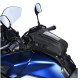 Tankbag na motocykl AQUA S8 s popruhy, OXFORD (černý, objem 8 l)