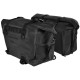 Boční brašny na motocykl AQUA P32, OXFORD (černé, objem 16 l na jednu brašnu, pár)