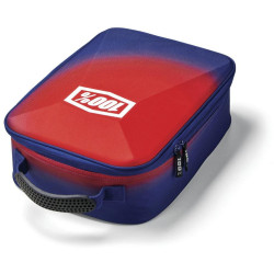 Kufr na motokrosové brýle GEO, 100% (červená/modrá)